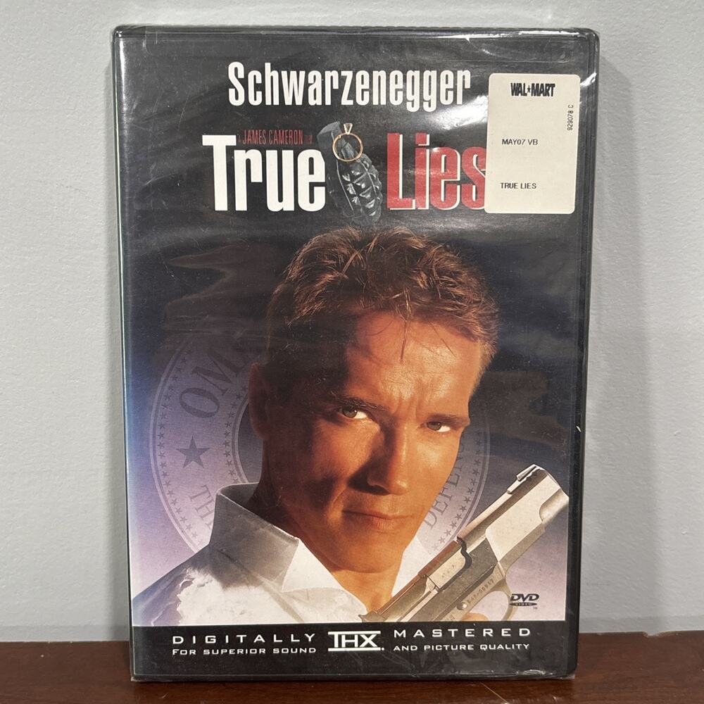 True Lies (DVD, 1994) 20th Century Fox Arnold Schwarzenegger New! Sealed!